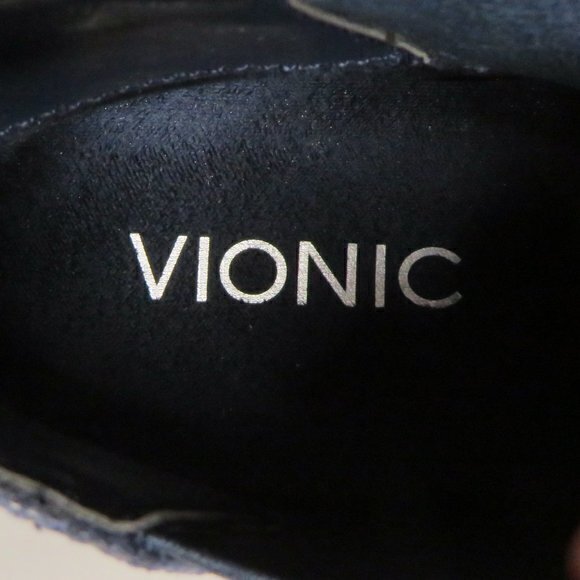 Vionic 322 Anne Blue Suede Ankle‎ Boots - Picture 7 of 8